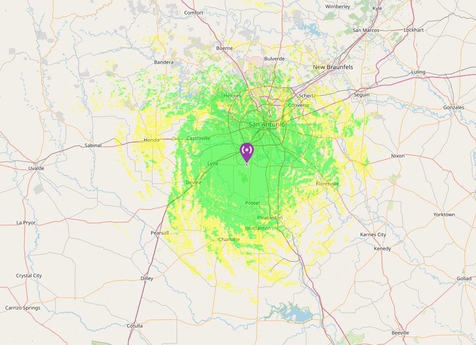 Repeater Heat maps